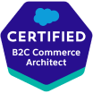 Salesforce B2C Commerce Architect certificate