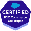 Salesforce B2C Commerce Developer certificate